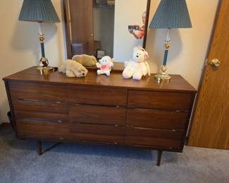 Mid century dresser 150..00