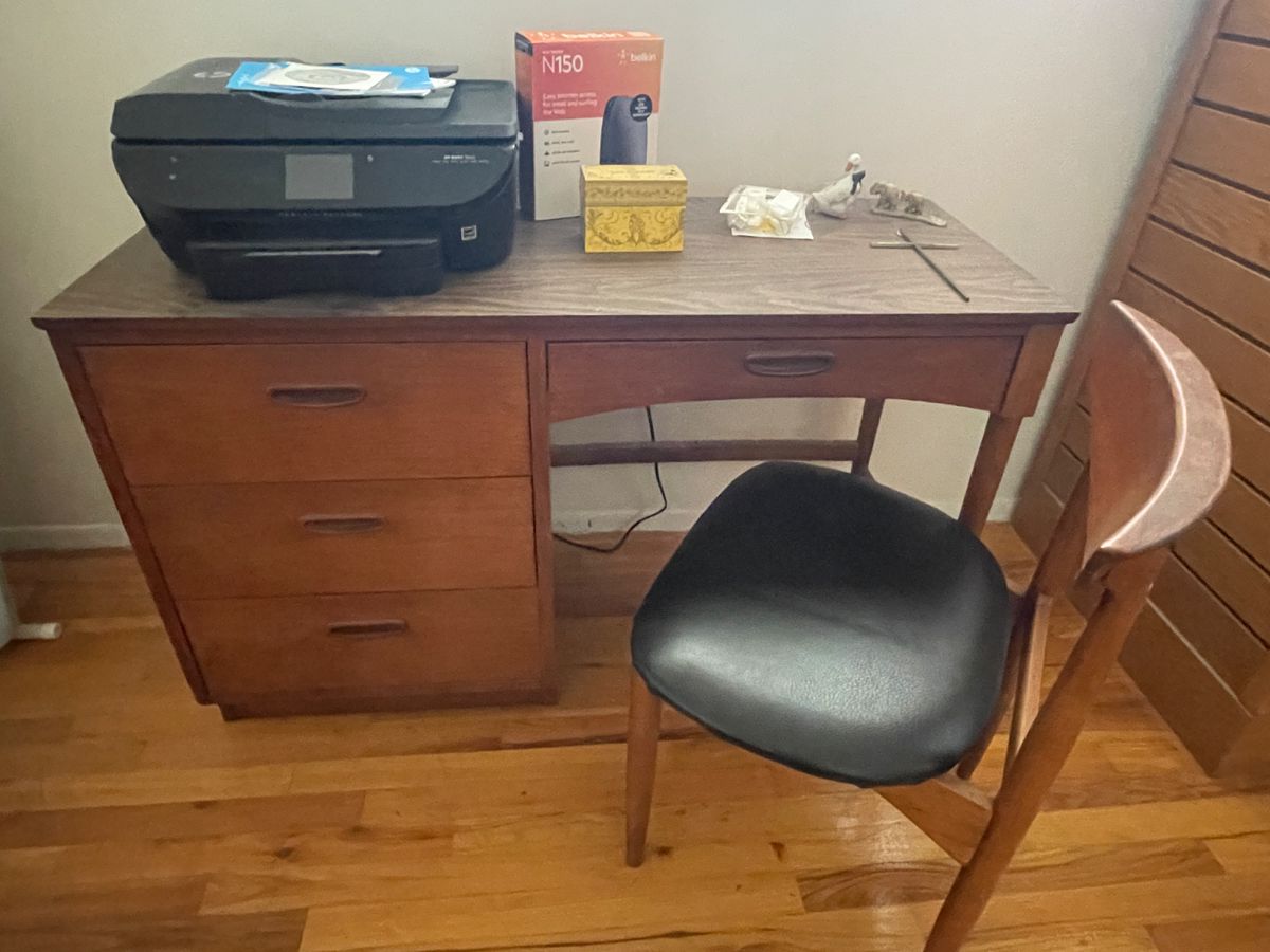 MCM Desk and Chair