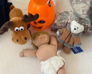 Cabbage Patch and Vintage Pumpkin
