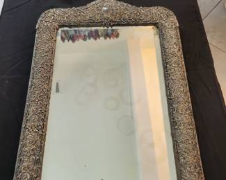 Mirror from Hanger Hill Golf Club in England. Could be a golf tournament prize from 1901.