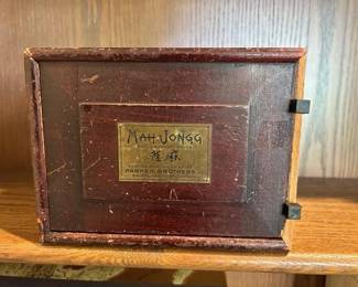 Vintage Mah Jongg game