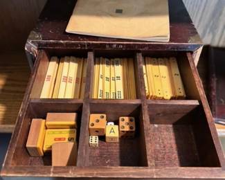 Vintage Mah Jongg game