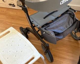 Walker and shower chair