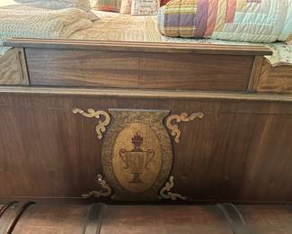 Detail of foot board