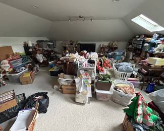 The craft room.  A work in progress!