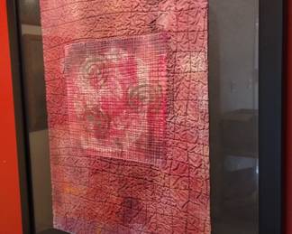 Fiber art by Laura Stangel Schmidt 