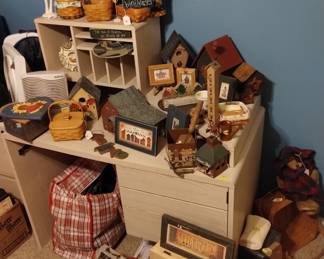 Longaberger, bird houses and more 