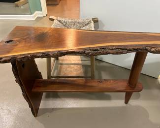 small live edge table