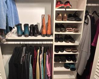 women's clothes and shoes