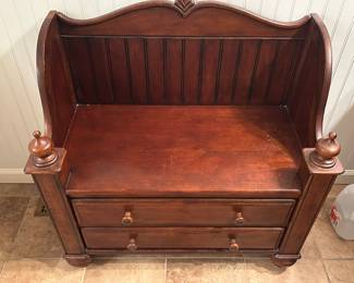 small storage bench