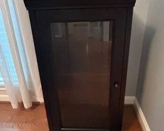 small black cabinet