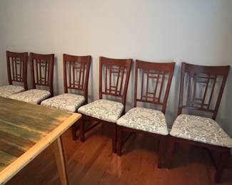 6 dining chairs