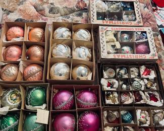 Vintage Christmas Ornaments
