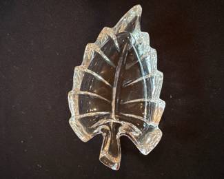 crystal leaf bowl