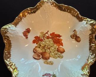 Crown Devon China Leaf Dish