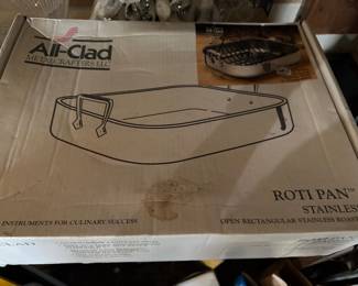 All Clad Stainless Roasting Pan 
