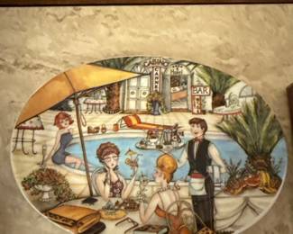 Brunelli Ladies Who Lunch Plate 