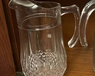 Cristal D'arques Longchamp Crystal Glass Pitcher 