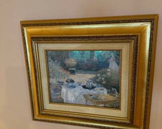 "The Tea Set" by Claude Monet 