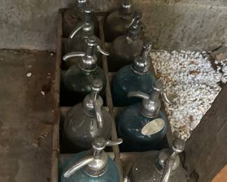 Glass Seltzer Bottles 