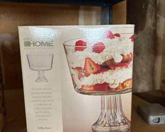 Glass Trifle Bowl 