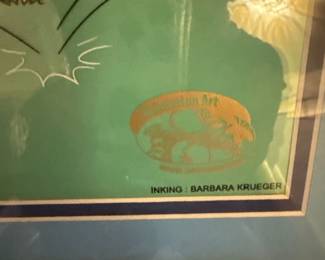 inking: barbara krueger