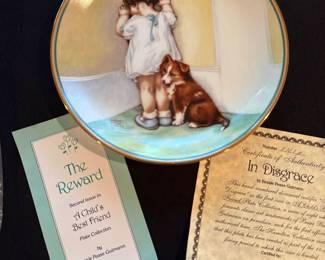 Bessie Pease Gutmann collector plate 