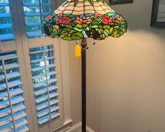 Tiffany style floor lamp