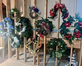 Christmas and miscellaneous wreaths