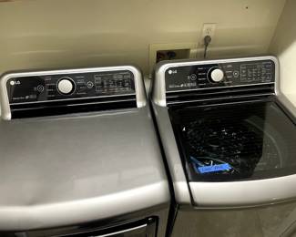 LG Washer and Dryer sold as a pair only