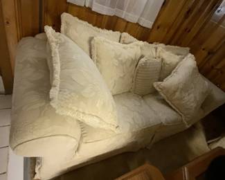 Upholstered Couch; has a matching loveseat