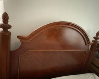 Cherry Wood Queen Headboard