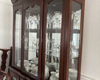 Bassett Queen Anne China Cabinet