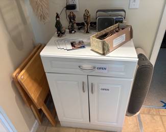 Folding Tables, Cabinet, Misc Decor