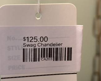 Swag Chandelier