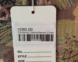 Pictorial Upholstered Chair