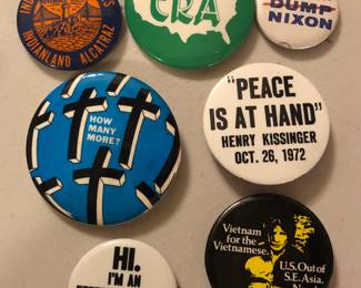 Some of the better political buttons 