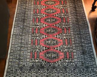 Bokhara rug (38” x 59”)