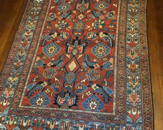 Old Persian Shahsavan rug (50” x 75”)