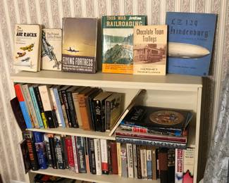 More books - topics include WW2, aviation, trains & railroads, zeppelins + more