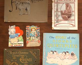 Antique & vintage books + ephemera 
