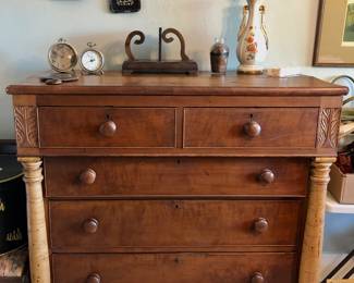 Antique dresser (44”W, 24”D, 44” H)