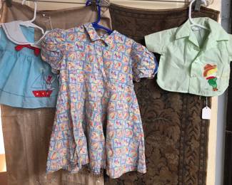 Vintage baby/kids clothing 