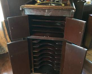 Victrola with doors open