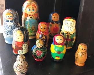 Russian nesting dolls 