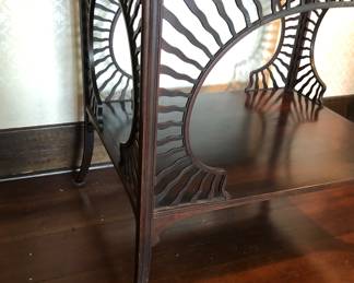 Detail of table - has a Japonisme feel to it