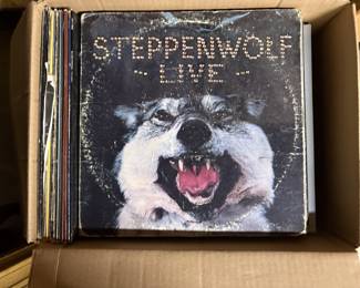 Variety mix of vinyls 