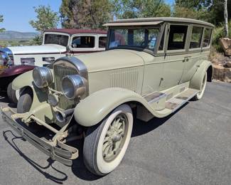 PRE-SALE 1926 CADILLAC LIMOUSINE 2ND OWNER TOTAL RESTORATION LETTER OF AUTHENTICITY AVAILABLE, 7 SEAT (2 JUMP SEAT) $72,000 SEE SALES DESCRIPTION