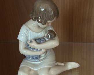 Royal Copenhagen "Girl with Doll"  #1938