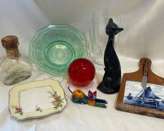 a variety of decor
